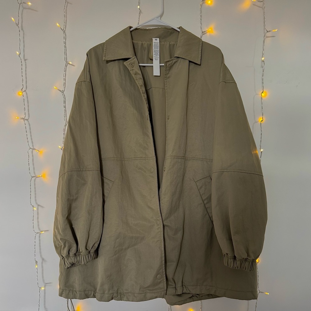 ✨lululemon✨ athletica Olive Utility Jacket